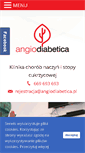 Mobile Screenshot of angiodiabetica.pl